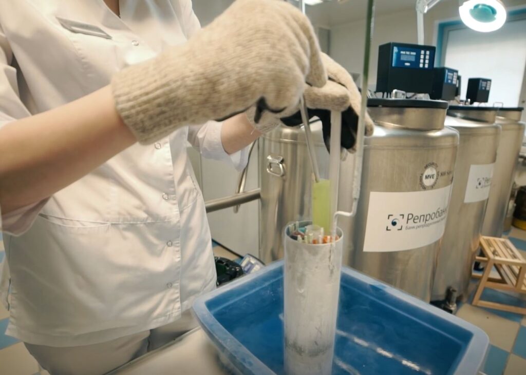 хранение эмбрионов крио репродукция